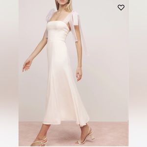 Kairo Reformation Dress, Ivory, Size 4